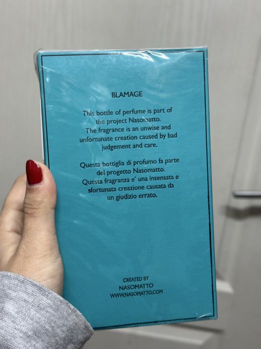 Nasomatto blamage
