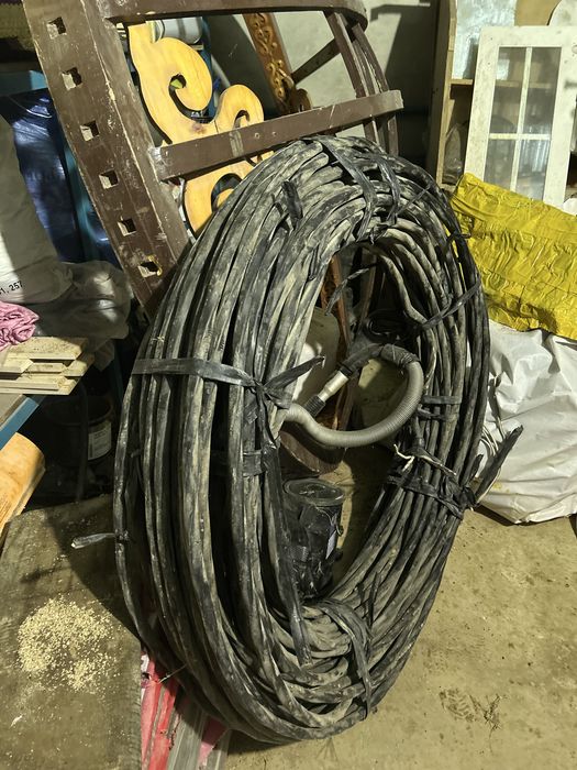 Продаётся четырех жильный кабель на 380 вольт, 4х25.
