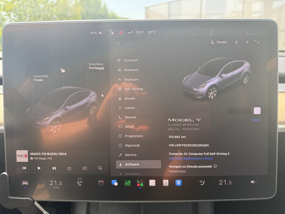 Tesla Y long range 4x4 putere 447cp  autonomie 490km
