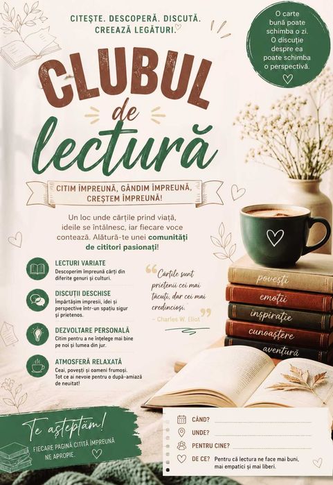 Meditatii limba română/Club de lectură