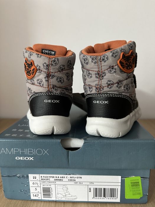 Vand ghete de zapada impermeabile Geox marimea 22