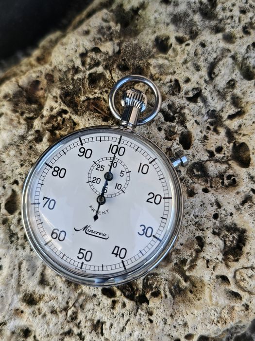 Ceas Cronometru Minerva Patent 1950 Vintage de colectie