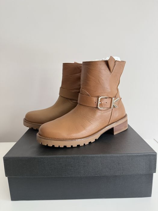 Patrizia Pepe боти естествена кожа, НОВИ размер 40