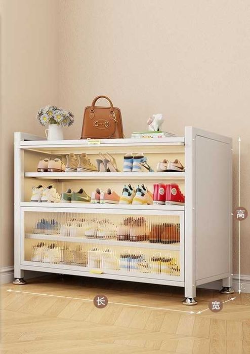 Экологичный, компактный шкаф для обуви,Обувной шкаф для узких прихожих