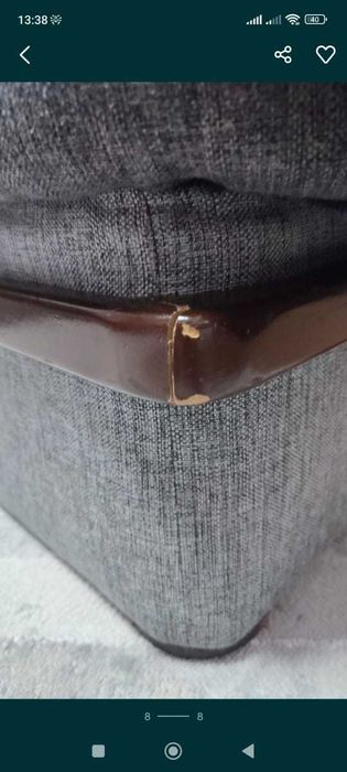 Угловой диван с креслом