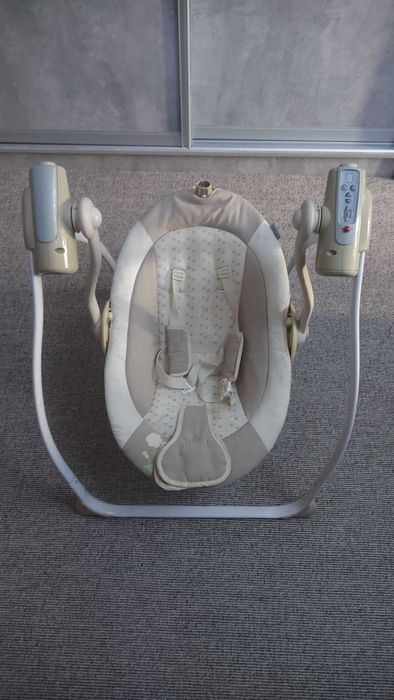 Шезлонг качеля детская