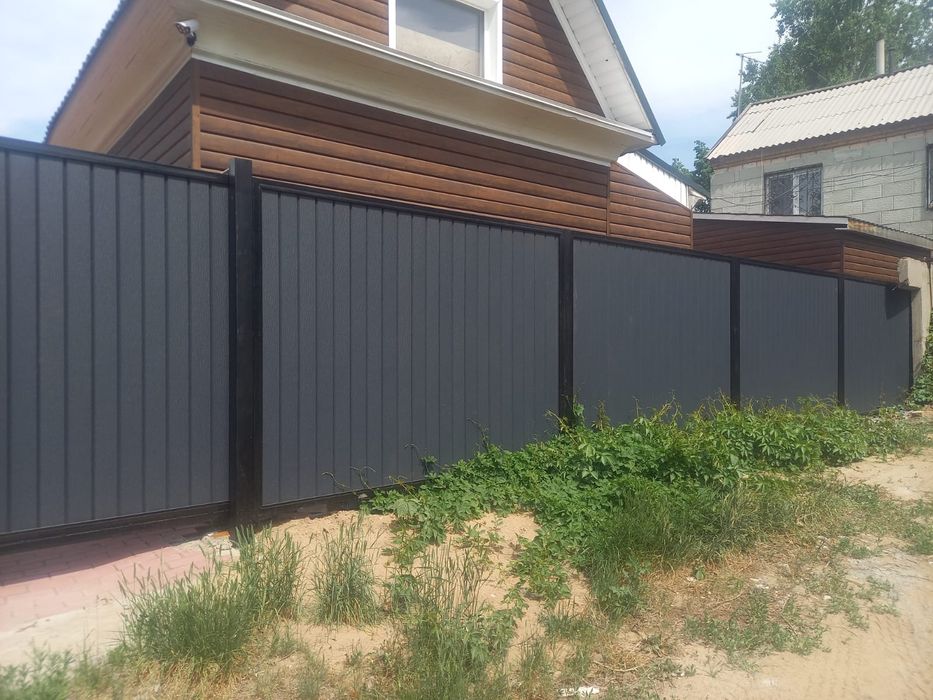 Ворота заборы под ключ