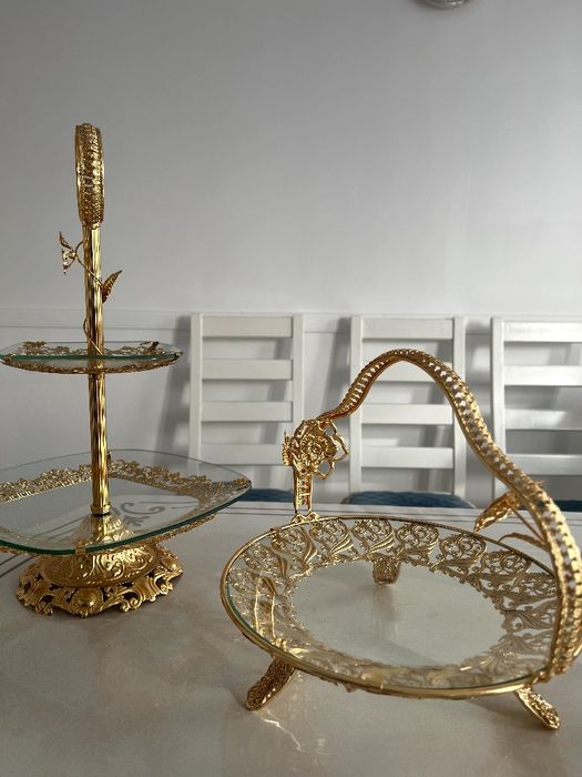 Менажницы, вазы бу недорого