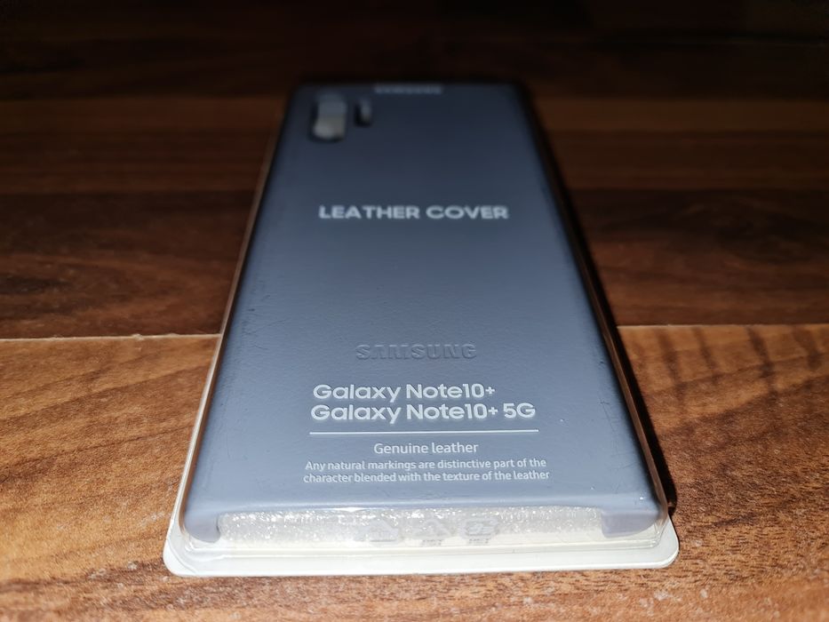 Husa piele originala Samsung Leather Cover Note 10+ Note 10 Plus 4G 5G