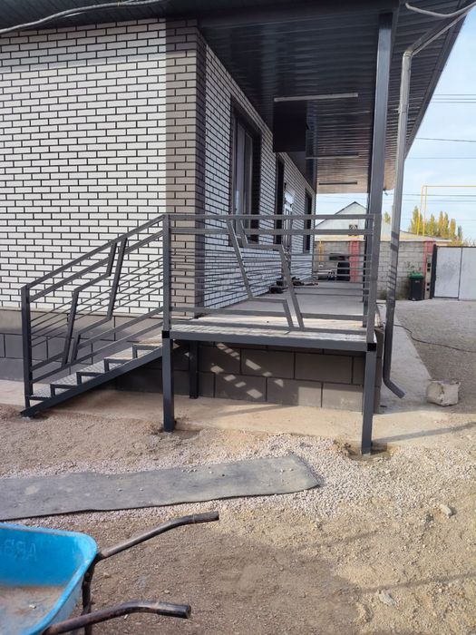 Перила Хайтек Изготовление