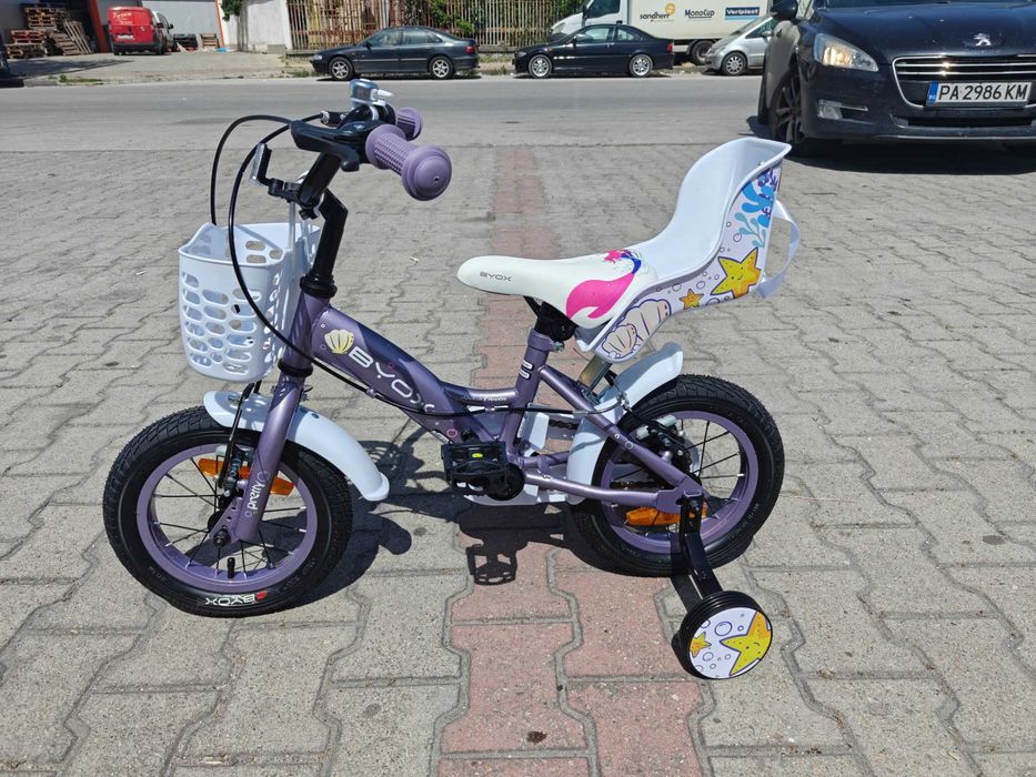 X Детски велосипед 12" PRINCESS виолет