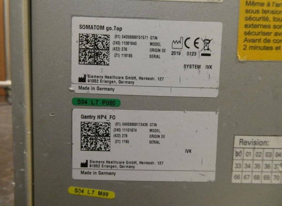 Аппарат МСКТ Siemens SOMATOM go.Top 128
Siemens