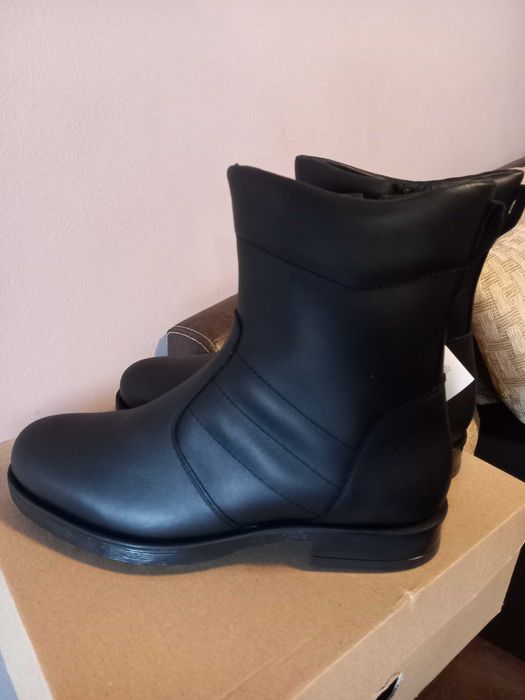 Мъжки боти естествена кожа