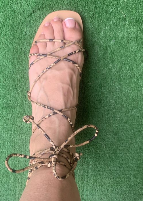 Sandale joase legate Zara noi 35-36