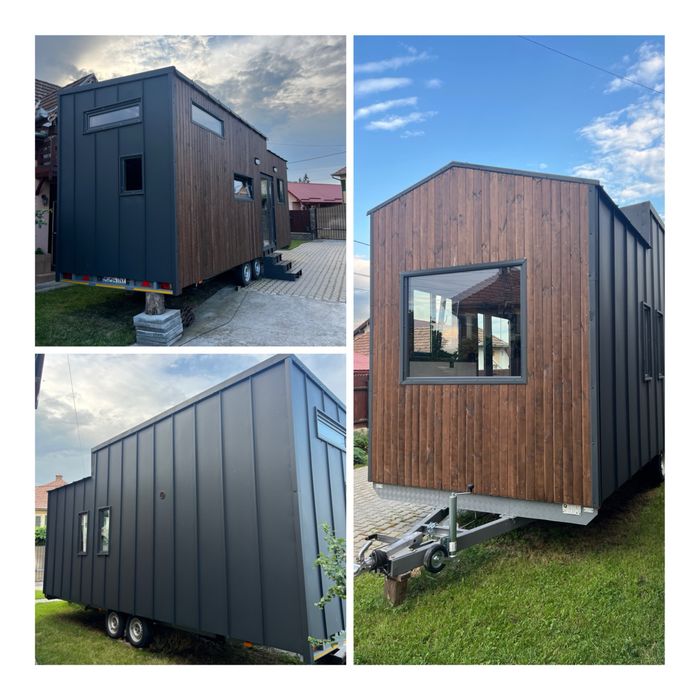 Casă Mobilă Premium / Tiny House pe Remorcă • Nouă • Înmatriculată • 27.000 €