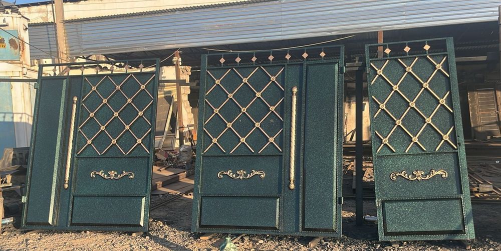 Ворота готовые..