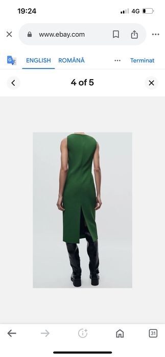 Vand rochie zara midi S