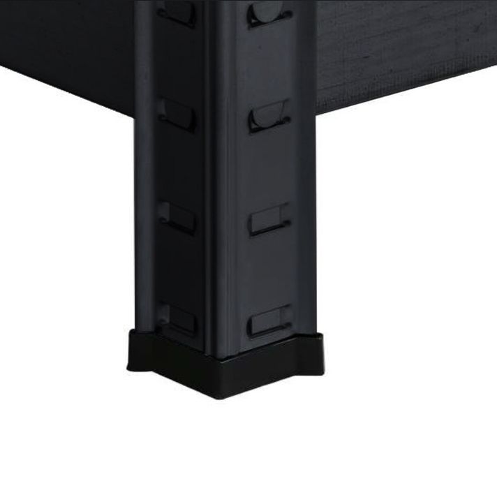 Raft rezistent LEZITER 150x70x30 cm 150 kg negru