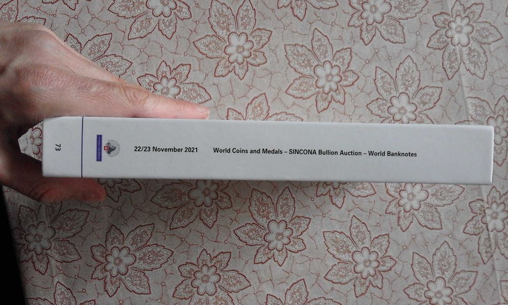 SICONIA Auction 73: World Coins and Medals; Banknotes / 22-23 N. 2021