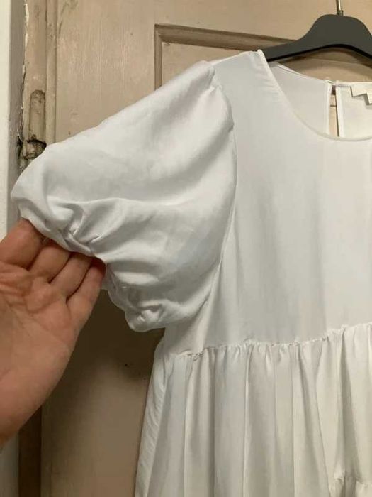 Rochie COS, alba cu buzunare, L