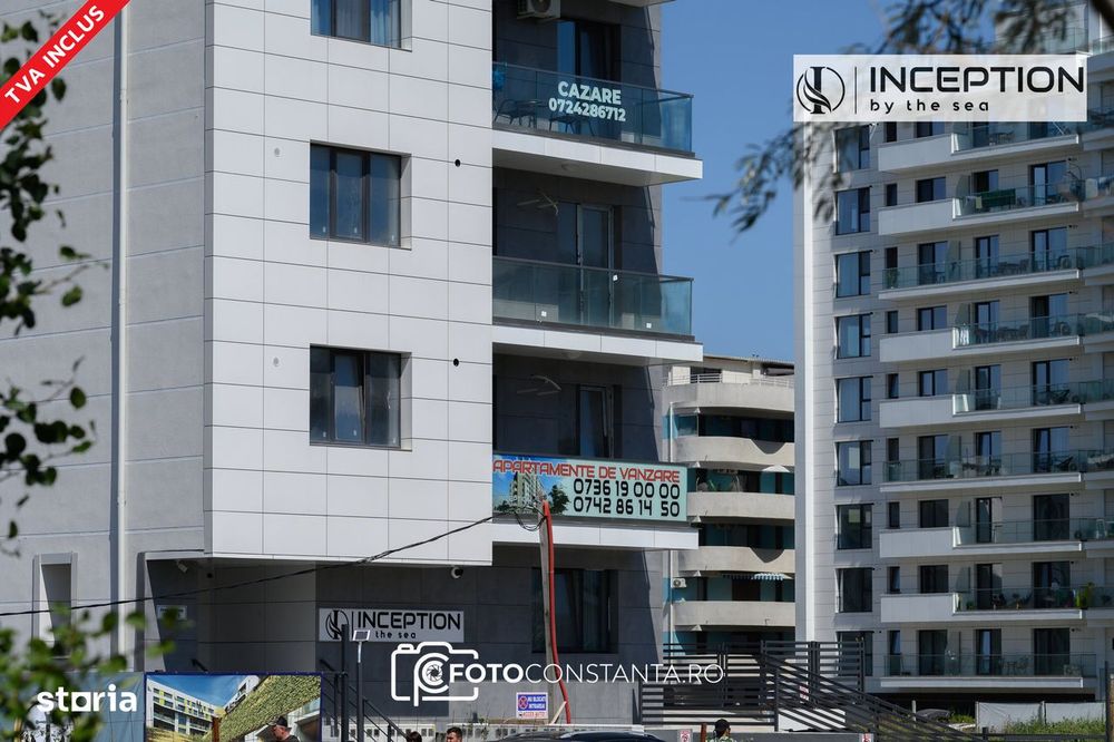 #Vedere la mare: apartament la cheie ·TVA inclus| INCEPTION By The Sea