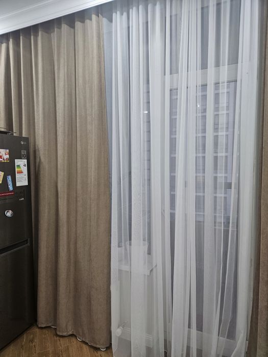 Продам шторы с тюлью