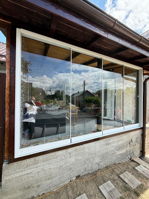 Sticla securizata/termopan pentru terase/foisoare