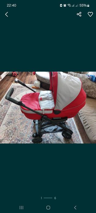 Коляска фирмы inglesina 3 в 1