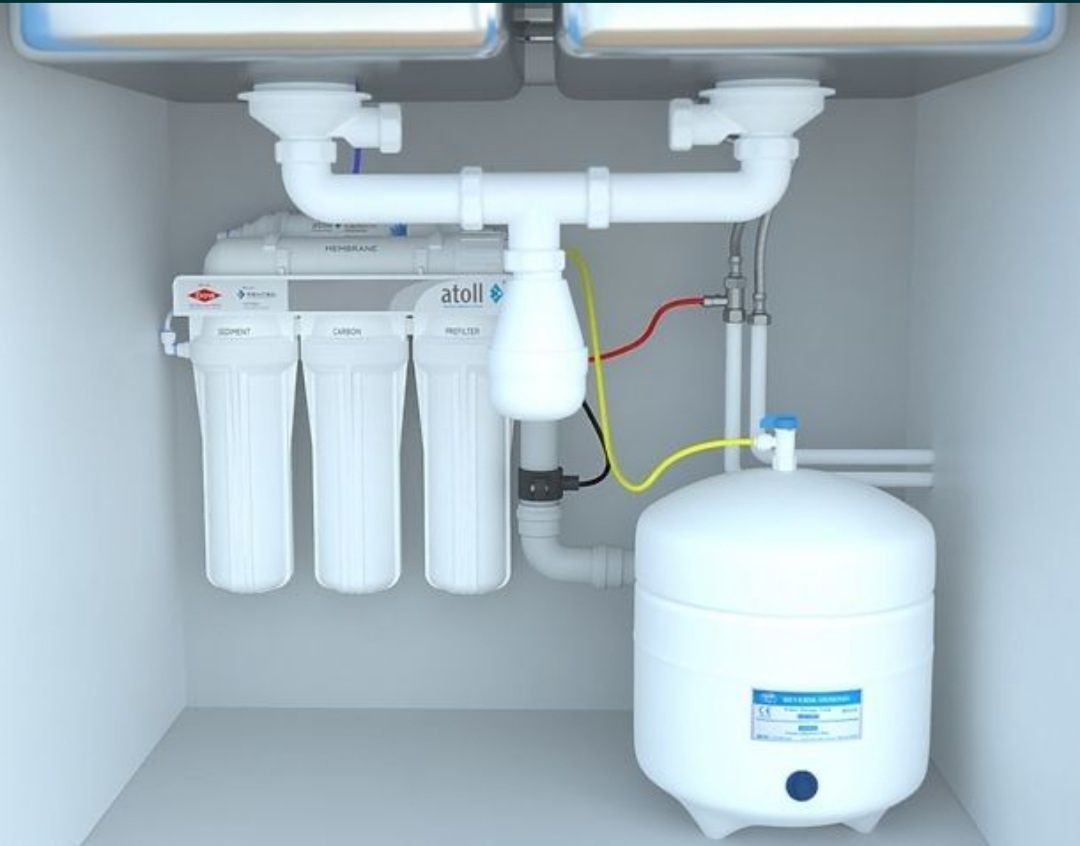 Установка осмоса под мойку. Фильтр Atoll a-550 STD. Atoll a-550 STD (560e).