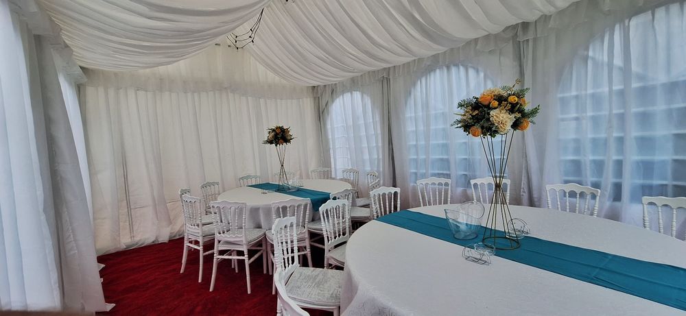 Inchiriere corturi complete evenimente/mese/scaune/vesela