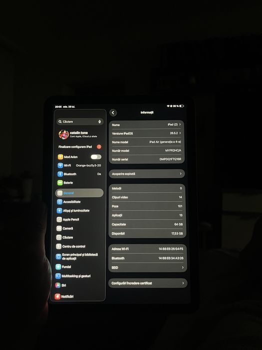 Ipad air 4 64gb