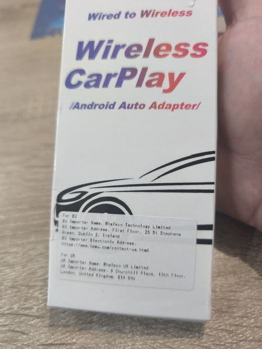 Wireless Android Auto/Безжична връзка с андроид ауто