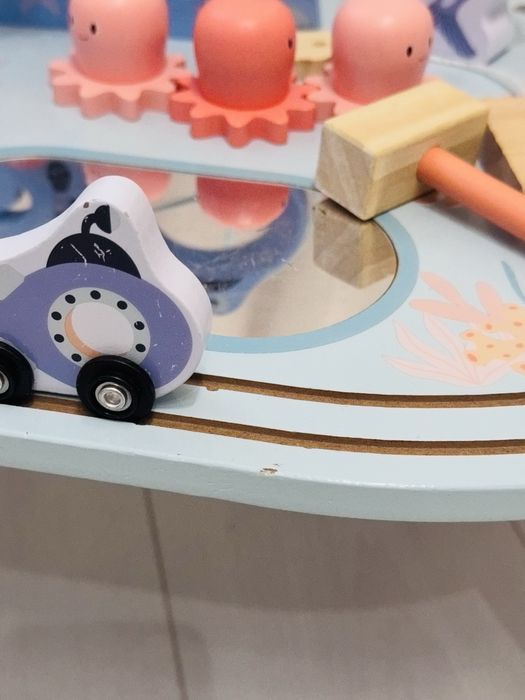 Интерактивна дървена масичка за игра