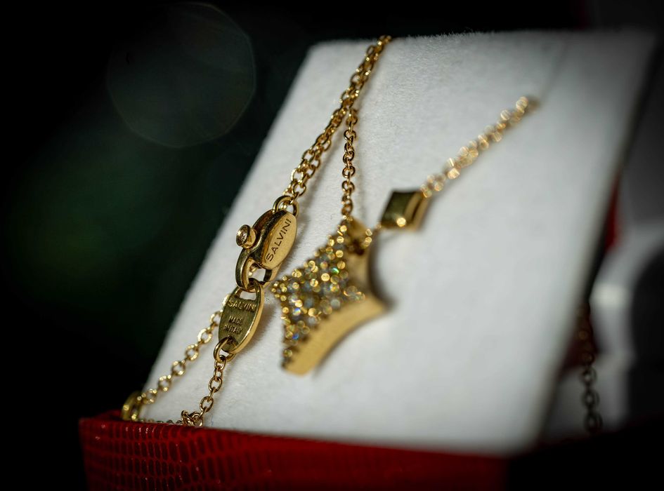 lant pandant diamante 18k Salvini certificat