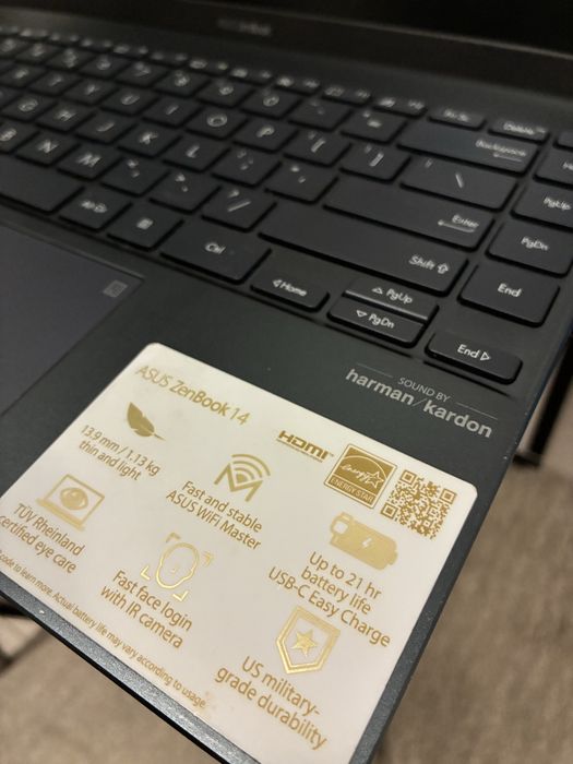 Laptop ASUS ZenBook 14 Slim – i5 Gen 11