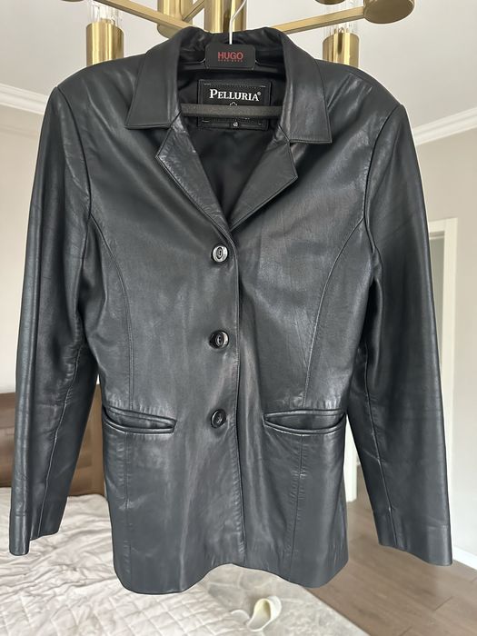 Кожанный пиджак