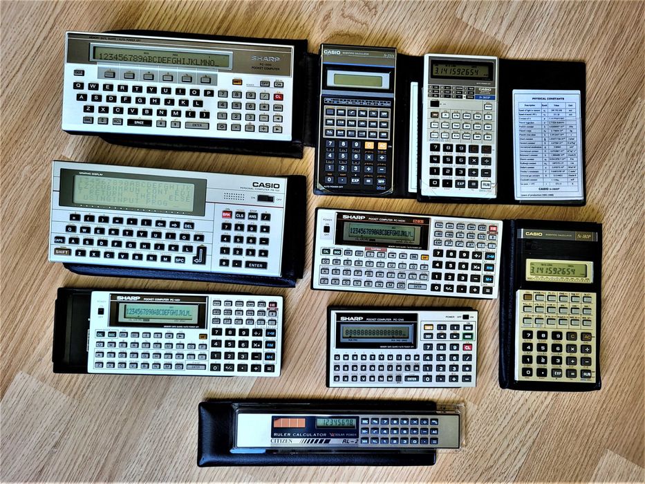 Casio si Sharp VINTAGE Colectie de vanzare