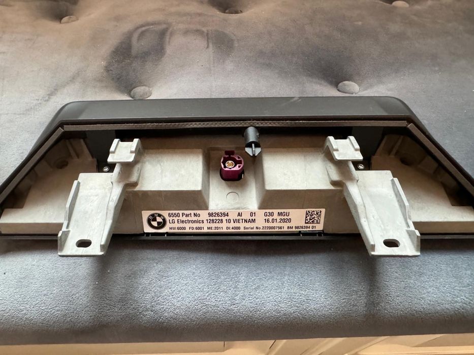 Display/ecran navigatie cu touch pentru bmw Seria 5 g30, M5 F90