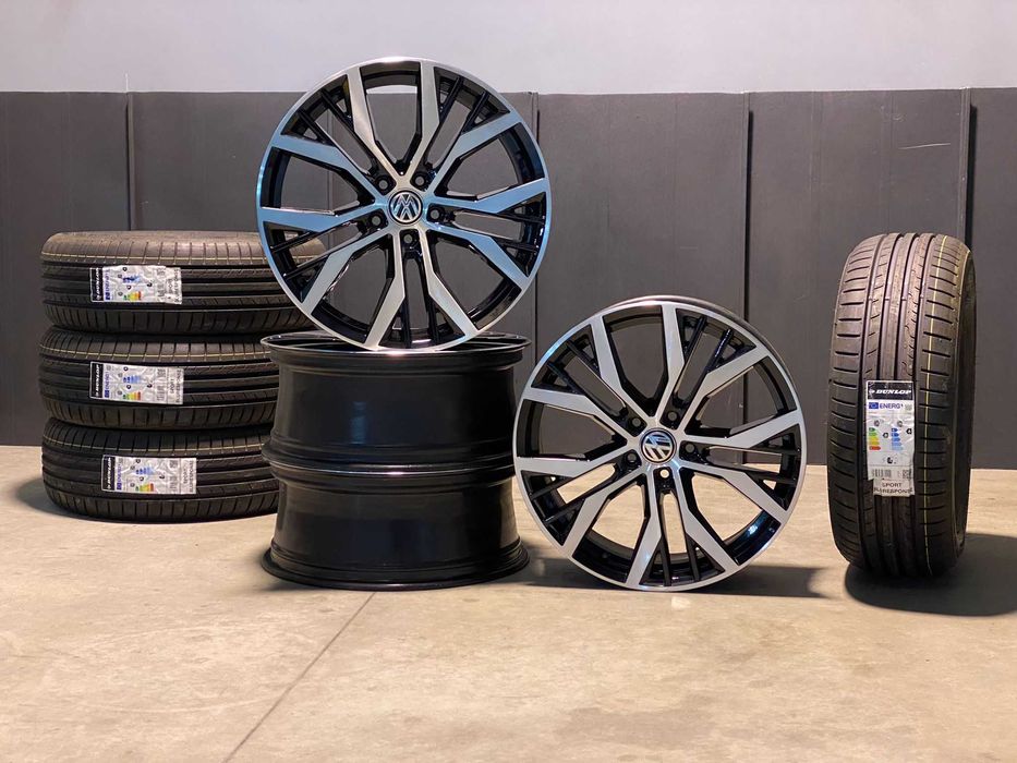 Set 4 Jante aliaj  19 5x112 Santiago Golf GTI GTD Seat Skoda Audi