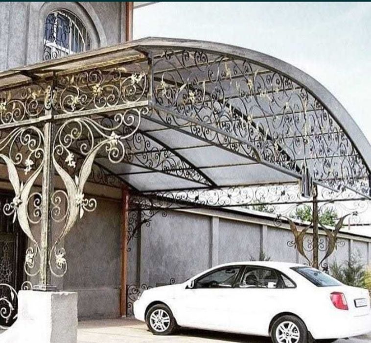 Металлоконструкций и навесы