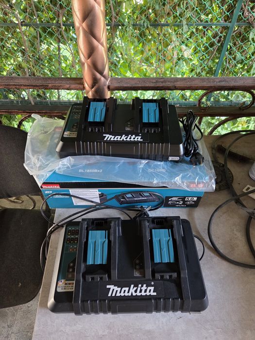 MAKITA зарядка двухпортовая.
