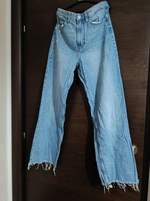 Blugi damă Wide ultra high waist