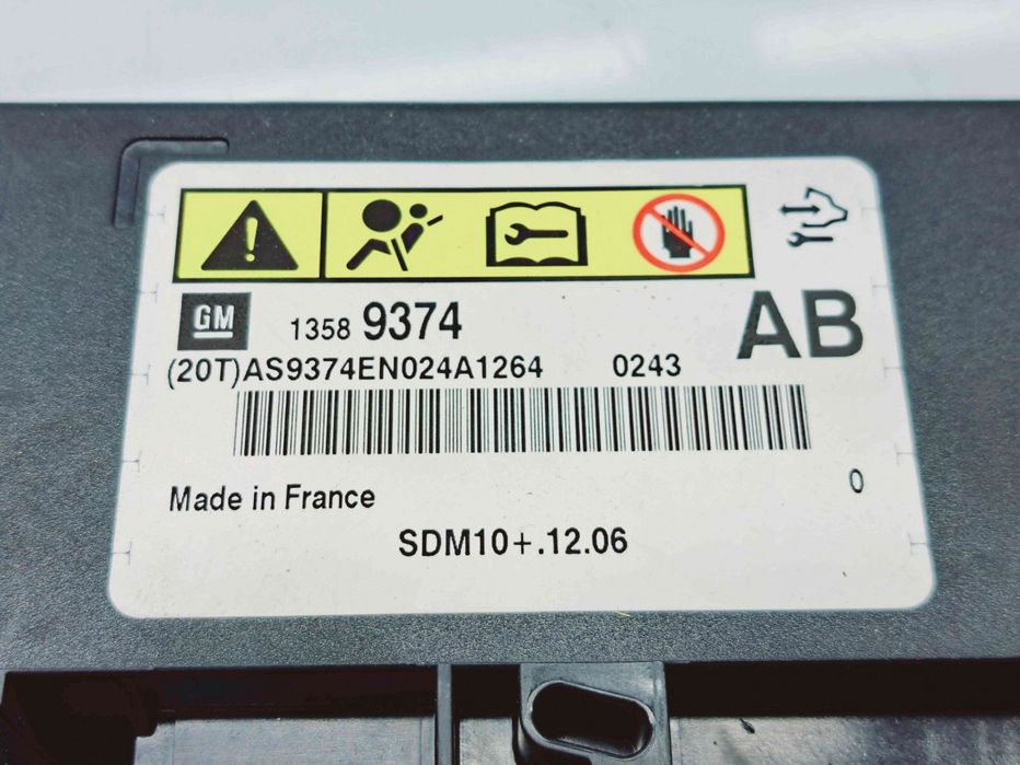 Calculator airbag Opel Astra J Coupe GTC [Fabr 2009-2015] 13589374 2.0