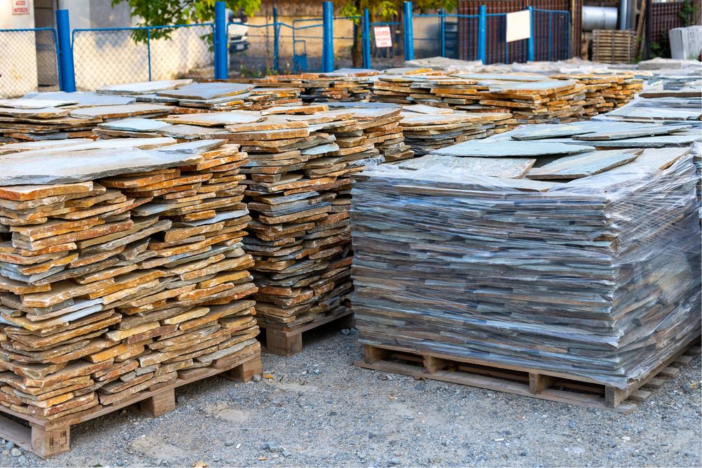 Piatra naturala pavat placat