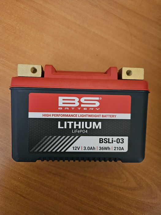 Литиев акумулатор BS BSLi-03 12V 3Ah – лек и мощен (LiFePO4)