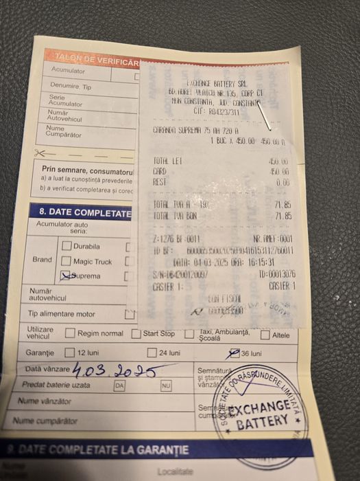 Baterie Caranda 75 Ah