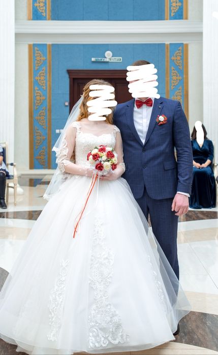 Продам шикарное свадебное платье!