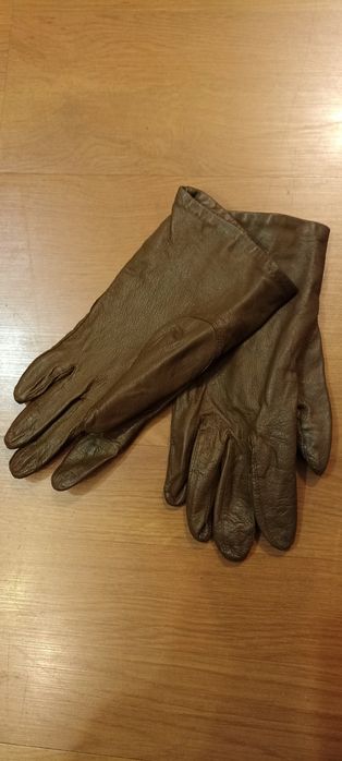 Дамски ръкавици естествена кожа