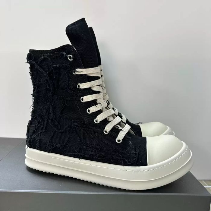 Rick Owens Denim Slashed