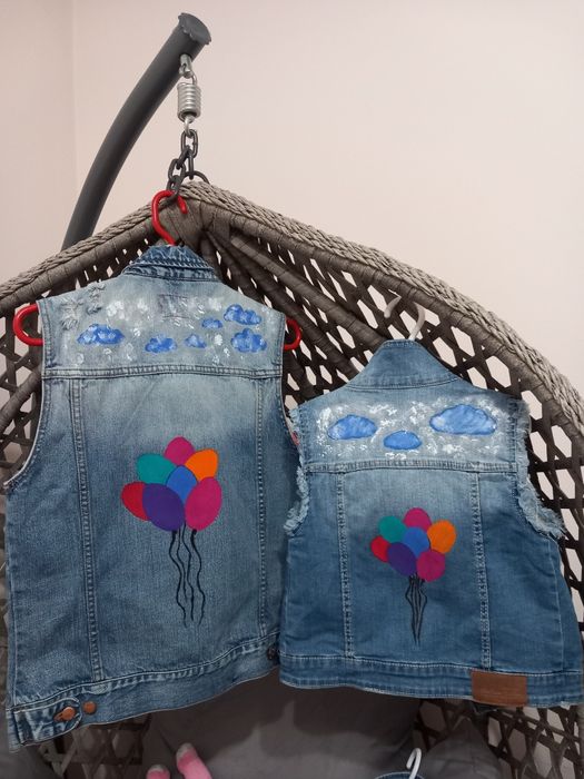 Set denim mama și fiica